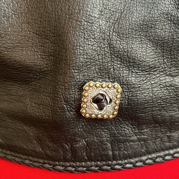 Upcycled Harley Davidson Leather Vest S - Picture 4 of 8